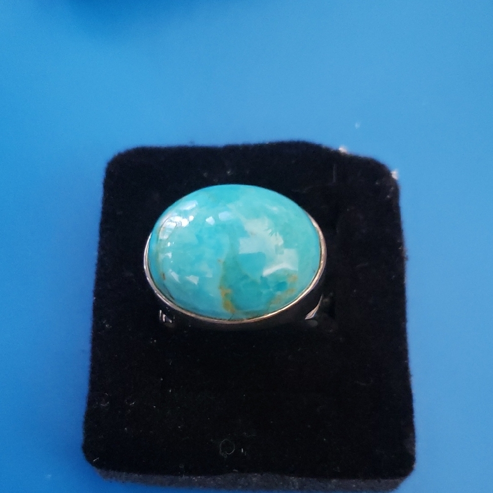 Turquoise sterling Silver Ring